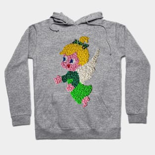 Christmas Popcorn Angel Hoodie